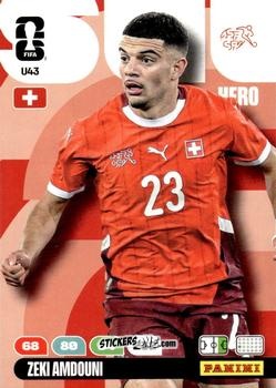 Figurina Zeki Amdouni - FIFA World Cup 2026. Adrenalyn XL
 n. U43 - Panini