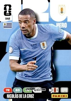 Figurina Nicolás De La Cruz - FIFA World Cup 2026. Adrenalyn XL
 n. U48 - Panini