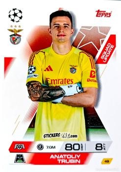 Figurina Anatoliy Trubin - UEFA Champions League & Europa League 2025-2026. Match Attax Extra
 n. 49 - Topps