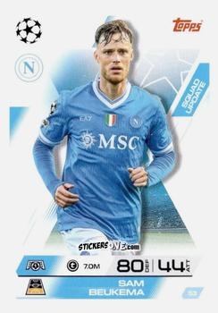 Sticker Sam Beukema - UEFA Champions League & Europa League 2025-2026. Match Attax Extra
 n. 53 - Topps