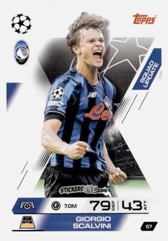 Cromo Giorgio Scalvini - UEFA Champions League & Europa League 2025-2026. Match Attax Extra
 n. 57 - Topps