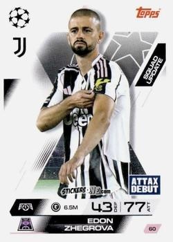 Cromo Edon Zhegrova - UEFA Champions League & Europa League 2025-2026. Match Attax Extra
 n. 60 - Topps