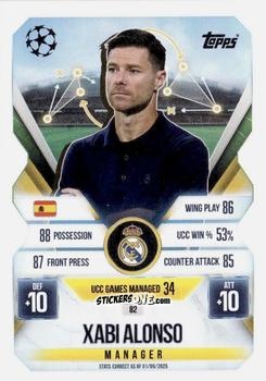 Figurina Xabi Alonso - UEFA Champions League & Europa League 2025-2026. Match Attax Extra
 n. 82 - Topps