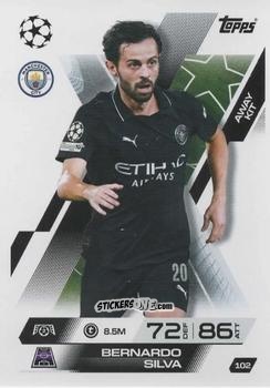 Cromo Bernardo Silva - UEFA Champions League & Europa League 2025-2026. Match Attax Extra
 n. 102 - Topps