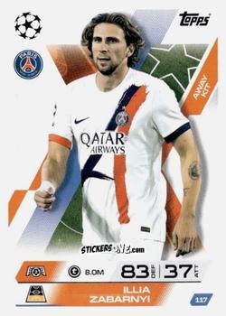 Figurina Illja Zabarnyj - UEFA Champions League & Europa League 2025-2026. Match Attax Extra
 n. 117 - Topps