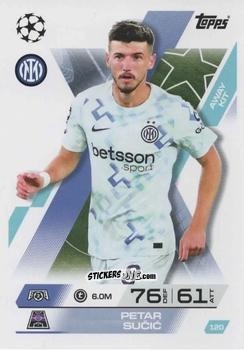 Figurina Petar Sucic - UEFA Champions League & Europa League 2025-2026. Match Attax Extra
 n. 120 - Topps
