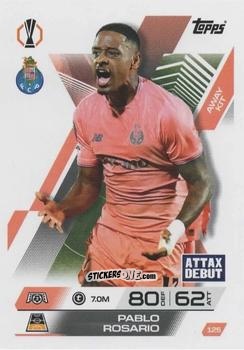 Cromo Pablo Rosario - UEFA Champions League & Europa League 2025-2026. Match Attax Extra
 n. 125 - Topps
