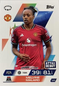 Cromo Melvine Malard - UEFA Champions League & Europa League 2025-2026. Match Attax Extra
 n. 141 - Topps