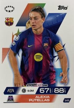Sticker Alexia Putellas - UEFA Champions League & Europa League 2025-2026. Match Attax Extra
 n. 143 - Topps