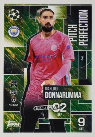 Sticker Gianluigi Donnarumma - UEFA Champions League & Europa League 2025-2026. Match Attax Extra
 n. 199 - Topps