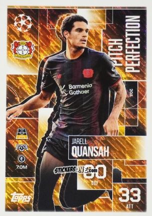 Sticker Jarell Quansah - UEFA Champions League & Europa League 2025-2026. Match Attax Extra
 n. 205 - Topps