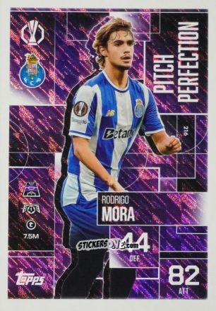 Cromo Rodrigo Mora - UEFA Champions League & Europa League 2025-2026. Match Attax Extra
 n. 216 - Topps