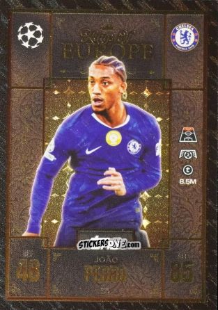 Cromo João Pedro - UEFA Champions League & Europa League 2025-2026. Match Attax Extra
 n. 229 - Topps