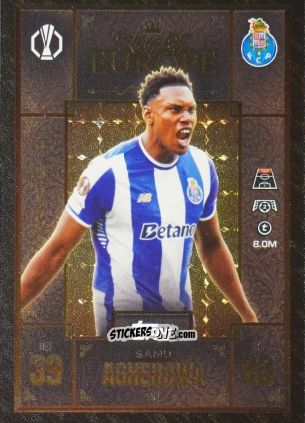 Cromo Samu Aghehowa - UEFA Champions League & Europa League 2025-2026. Match Attax Extra
 n. 251 - Topps
