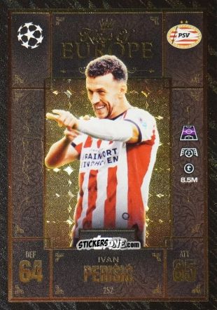 Figurina Ivan Perisic - UEFA Champions League & Europa League 2025-2026. Match Attax Extra
 n. 252 - Topps