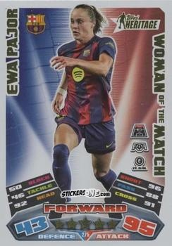 Cromo Ewa Pajor - UEFA Champions League & Europa League 2025-2026. Match Attax Extra
 n. 275 - Topps