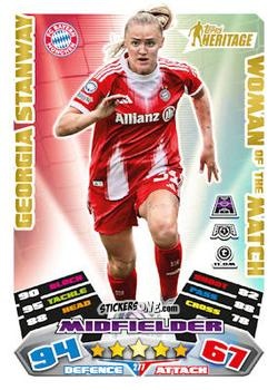 Sticker Georgia Stanway - UEFA Champions League & Europa League 2025-2026. Match Attax Extra
 n. 277 - Topps
