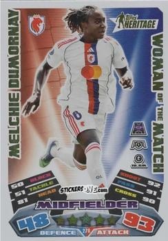 Sticker Melchie Dumornay - UEFA Champions League & Europa League 2025-2026. Match Attax Extra
 n. 278 - Topps