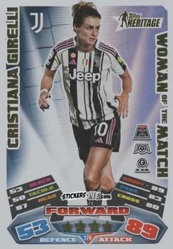 Sticker Cristiana Girelli - UEFA Champions League & Europa League 2025-2026. Match Attax Extra
 n. 279 - Topps