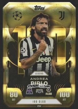 Sticker Andrea Pirlo - UEFA Champions League & Europa League 2025-2026. Match Attax Extra
 n. 294 - Topps