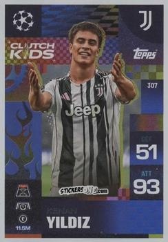 Cromo Kenan Yildiz - UEFA Champions League & Europa League 2025-2026. Match Attax Extra
 n. 307 - Topps