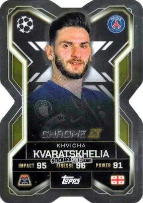 Cromo Khvicha Kvaratskhelia - UEFA Champions League & Europa League 2025-2026. Match Attax Extra
 n. CX7 - Topps