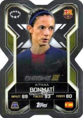 Figurina Aitana Bonmati - UEFA Champions League & Europa League 2025-2026. Match Attax Extra
 n. CX9 - Topps