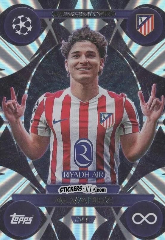 Cromo Julian Alvarez - UEFA Champions League & Europa League 2025-2026. Match Attax Extra
 n. IN6 - Topps