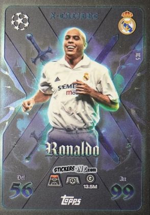 Figurina Ronaldo - UEFA Champions League & Europa League 2025-2026. Match Attax Extra
 n. XC5 - Topps