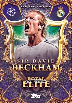Sticker Sir David Beckham - UEFA Champions League & Europa League 2025-2026. Match Attax Extra
 n. RE-DB - Topps