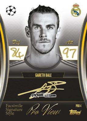 Cromo Gareth Bale - UEFA Champions League & Europa League 2025-2026. Match Attax Extra
 n. PRO4 - Topps