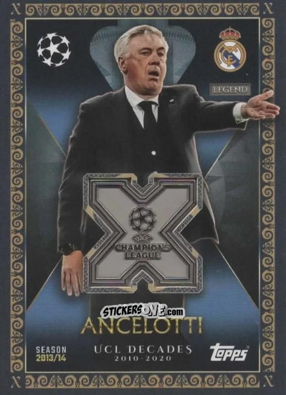 Cromo Carlo Ancelotti - UEFA Champions League & Europa League 2025-2026. Match Attax Extra
 n. UCLD-CA - Topps
