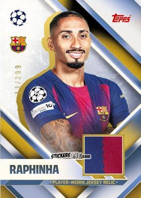 Sticker Raphinha - UEFA Champions League & Europa League 2025-2026. Match Attax Extra
 n. JR-R - Topps