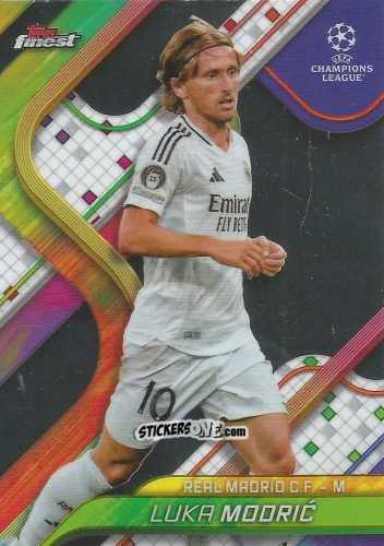Cromo Luka Modric - Finest UEFA Club Competitions 2024-2025
 n. 10 - Topps