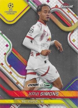Figurina Xavi Simons - Finest UEFA Club Competitions 2024-2025
 n. 46 - Topps