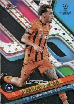 Sticker Marlon Gomes - Finest UEFA Club Competitions 2024-2025
 n. 52 - Topps