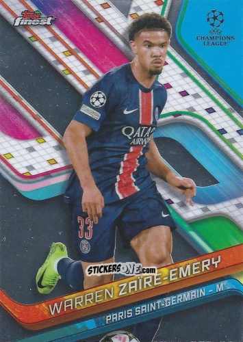 Sticker Warren Zaire-Emery - Finest UEFA Club Competitions 2024-2025
 n. 71 - Topps