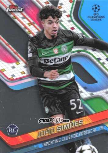 Cromo Joao Simoes - Finest UEFA Club Competitions 2024-2025
 n. 83 - Topps
