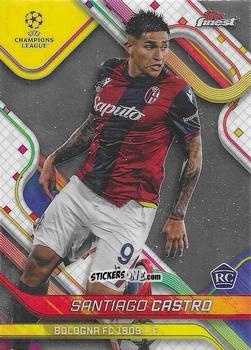 Sticker Santiago Castro - Finest UEFA Club Competitions 2024-2025
 n. 109 - Topps