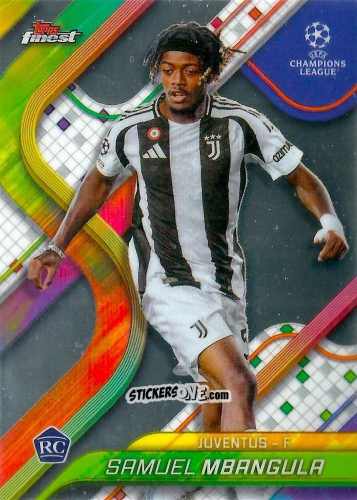 Figurina Samuel Mbangula - Finest UEFA Club Competitions 2024-2025
 n. 117 - Topps