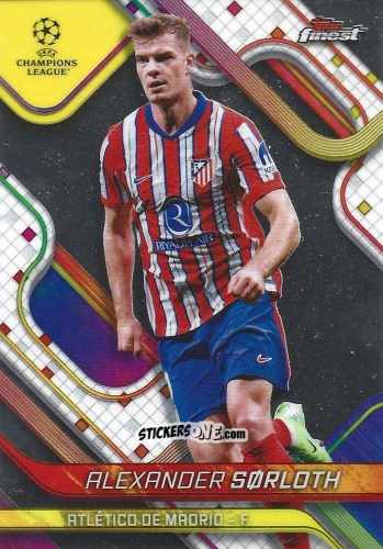 Figurina Alexander Sorloth - Finest UEFA Club Competitions 2024-2025
 n. 147 - Topps