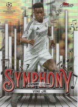Figurina Vini Jr. - Finest UEFA Club Competitions 2024-2025
 n. SY-12 - Topps