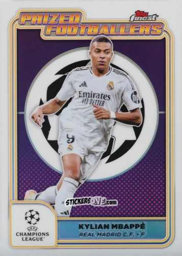 Sticker Kylian Mbappe - Finest UEFA Club Competitions 2024-2025
 n. PF-13 - Topps