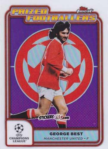 Figurina George Best - Finest UEFA Club Competitions 2024-2025
 n. PF-23 - Topps