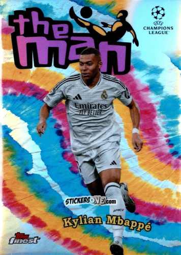 Sticker Kylian Mbappe - Finest UEFA Club Competitions 2024-2025
 n. TM-3 - Topps