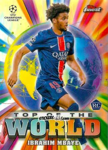 Cromo Ibrahim Mbaye - Finest UEFA Club Competitions 2024-2025
 n. TW-1 - Topps
