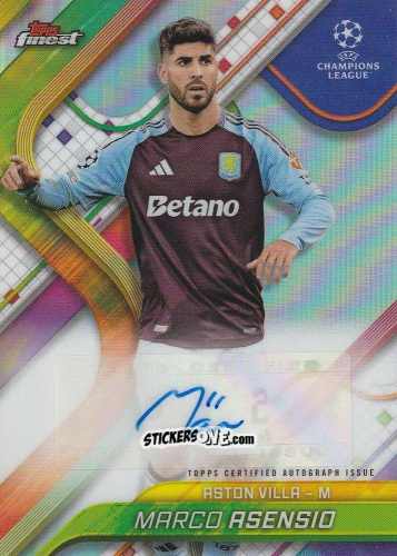 Figurina Marco Asensio - Finest UEFA Club Competitions 2024-2025
 n. BA-MA - Topps
