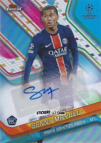 Cromo Senny Mayulu - Finest UEFA Club Competitions 2024-2025
 n. BA-SM - Topps