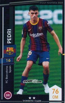 Sticker Pedri - Wccf Footista 2021 Serie F21-3
 n. 34 - Panini