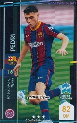 Sticker Pedri - Wccf Footista 2021 Serie F21-4
 n. 34 - Panini